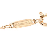 TIFFANY＆Co. Tiffany Bizet项链钻石0.42ct FY-VVS2女士K18YG项链A Rank Used Ginzo