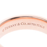 TIFFANY&Co. ティファニー TWOナローリング 5号 レディース K18PG/ダイヤ リング・指輪 Aランク 中古 銀蔵