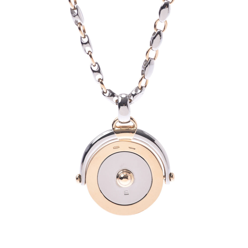 BVLGARI ブルガリ ホロスコープ ネックレス おとめ座 ユニセックス SS/K18YG ネックレス Aランク 中古 - 【直接渡し】