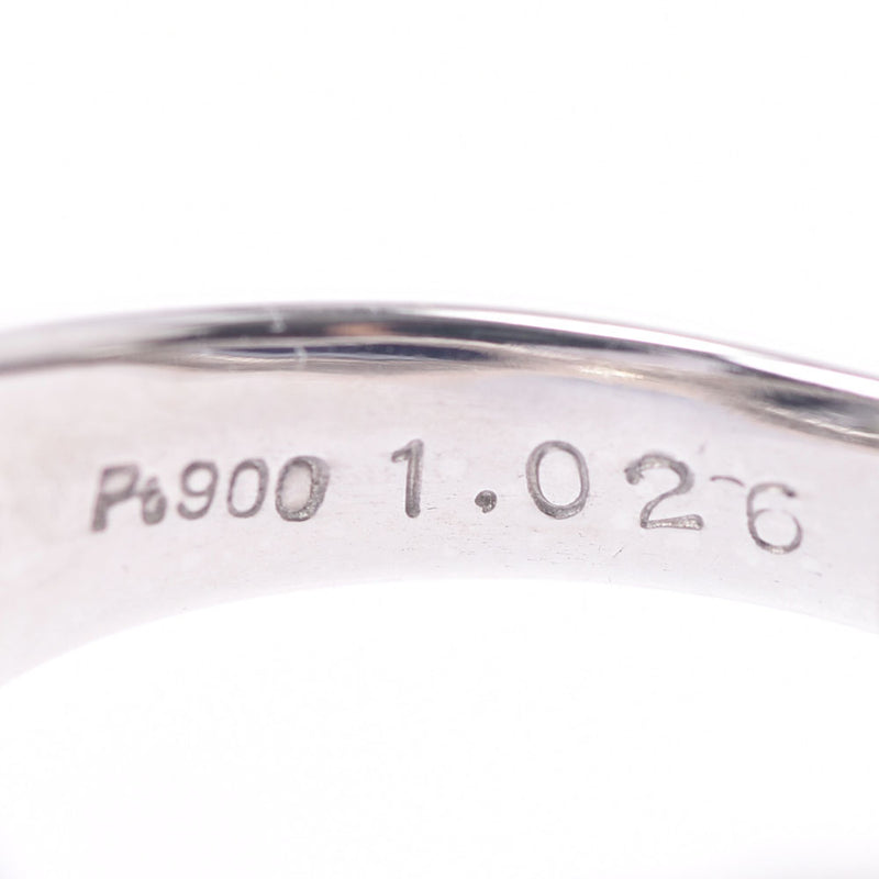その他 ダイヤ1.026ct SI-2 0.50ct 8号 レディース Pt900プラチナ リング・指輪 Aランク 中古 銀蔵