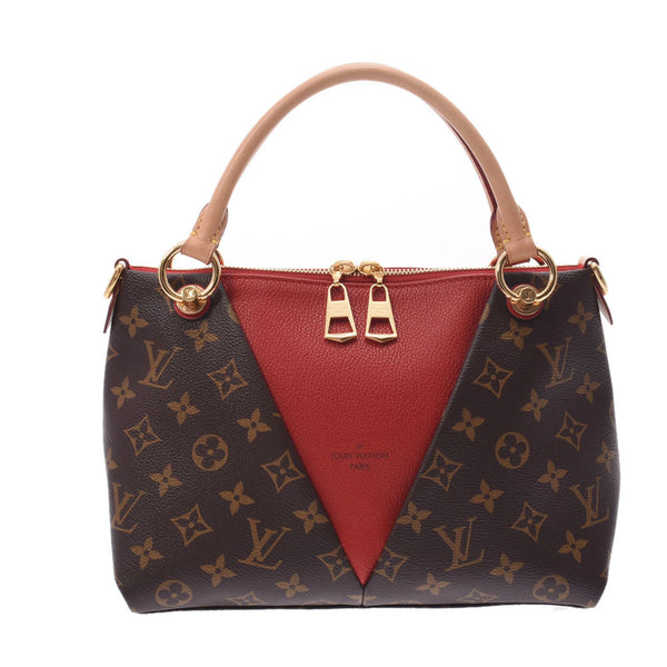 LOUIS VUITTON ルイヴィトン モノグラム VトートBB 2WAYバッグ スリーズ M43966 レディース ハンドバッグ Aランク 中古 銀蔵