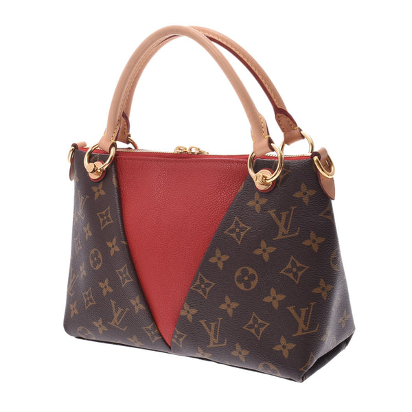 LOUIS VUITTON ルイヴィトン モノグラム VトートBB 2WAYバッグ スリーズ M43966 レディース ハンドバッグ Aランク 中古 銀蔵