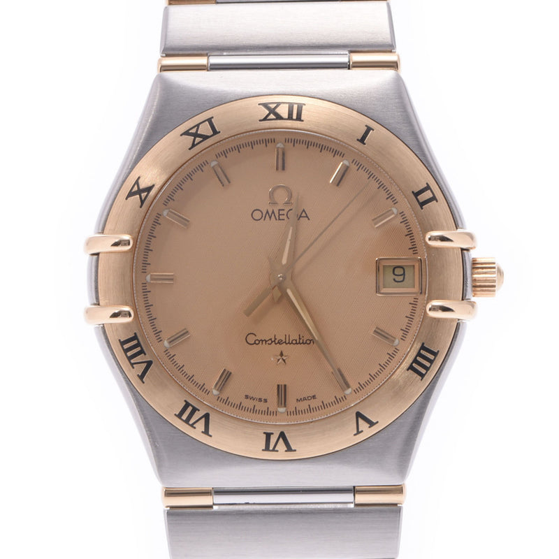 OMEGA Omega Constellation 1312.10 Boys YG / SS Watch Quartz Gold Letterbook A-Rank Used Sinkjo