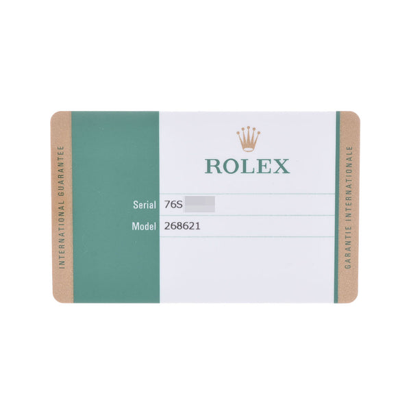 ROLEX Rolex Yacht Master 37 268621 Boys SS / RG Watch Automatic Black Dial A Rank Used Ginzo