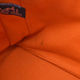 HERMES エルメス ドーヴィルMM 2003年 フレンチフェスティバル限定 オレンジ ユニセックス キャンバス トートバッグ Bランク 中古 銀蔵