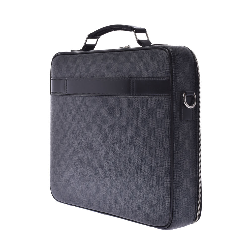 希少 ✨ルイヴィトン ダミエ　グラフィット スティーブ ビジネスバッグ LOUIS VUITTON（ルイ・ヴィトン） 新品同様 ダミエグラフィット