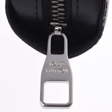 LOUIS VUITTON Monogram Eclipse Zippy XL黑色/灰色M61698男士Monogram Eclipse扫描浴室长款钱包A级二手Ginzo