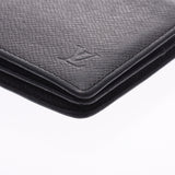 LOUIS VUITTON ルイヴィトン タイガ ポルトビエ3ヴォレ アルドワーズ（黒） M30422 メンズ レザー 札入れ Bランク 中古 銀蔵