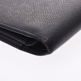 LOUIS VUITTON ルイヴィトン タイガ ポルトビエ3ヴォレ アルドワーズ（黒） M30422 メンズ レザー 札入れ Bランク 中古 銀蔵