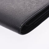LOUIS VUITTON ルイヴィトン タイガ ポルトビエ3ヴォレ アルドワーズ（黒） M30422 メンズ レザー 札入れ Bランク 中古 銀蔵