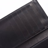 CHANEL Chanel pouch wallet black Lady's caviar skin long wallet AB rank used silver storehouse