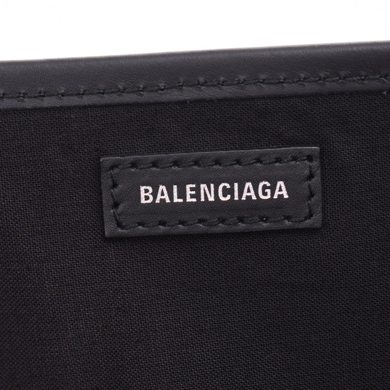 Balenciaga Balenciaga Navy Hippo black Unisex Canvas / Leather Handbag NEW