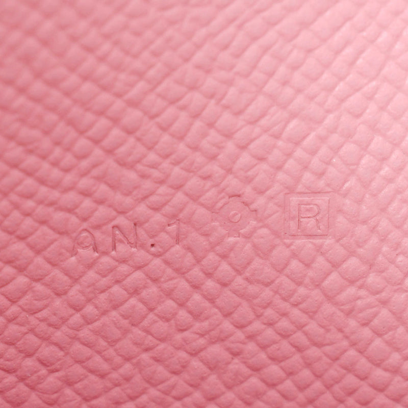 HERMES エルメス アジェンダ GM ローズコンフェッティ □R刻印(2014年頃) ユニセックス ヴォーエプソン 手帳カバー 新同 中古 銀蔵