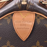 Louis Vuitton Monogram speedy 30 brown M41526 Unisex Monogram canvas handbag B