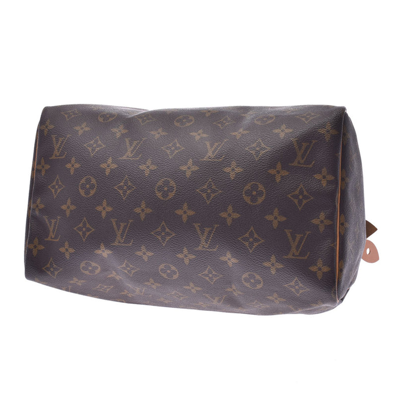 Louis Vuitton Monogram speedy 30 brown M41526 Unisex Monogram canvas handbag B