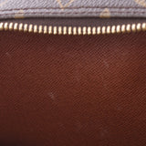 路易威登路易威登会标胸针棕色M51221妇女会标帆布肩包B级使用银