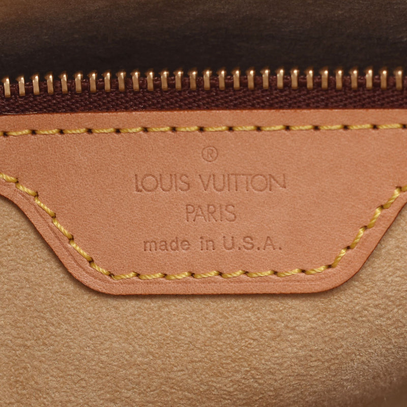LOUIS VUITTON Monogram Looping GM USA Made Brown M51145 Ladies Monogram Canvas One Shoulder Bag B Rank Used Ginzo