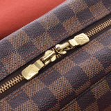 LOUIS VUITTON Louis Vuitton Damier Naviglio Brown N45255 Unisex Damier Canvas Shoulder Bag B Rank Used Ginzo