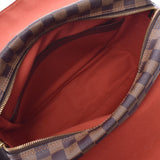 LOUIS VUITTON Louis Vuitton Damier Naviglio Brown N45255 Unisex Damier Canvas Shoulder Bag B Rank Used Ginzo