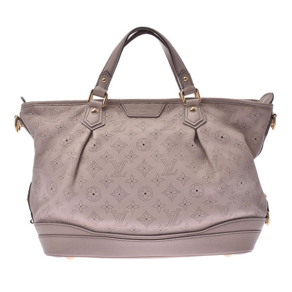 LOUIS VUITTON Monogram Mahina Stella PM 2WAY包贵宾犬M93175女士Monogram Mahina A级二手Ginzo