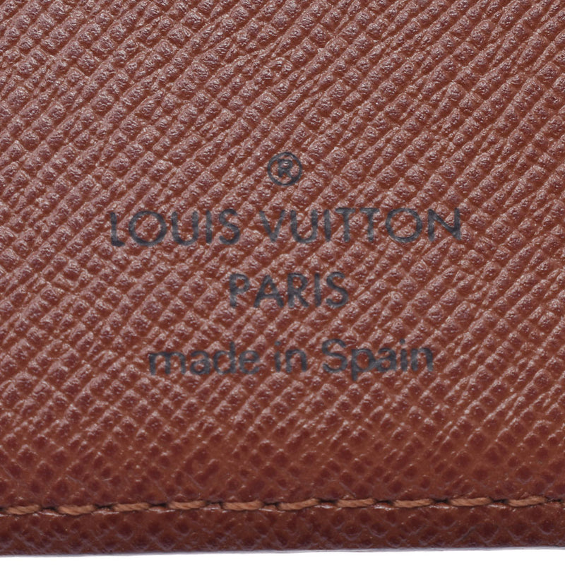 LOUIS VUITTON ルイヴィトン モノグラム アジェンダPM ブラウン R20005 ユニセックス モノグラムキャンバス 手帳カバー Aランク 中古 銀蔵