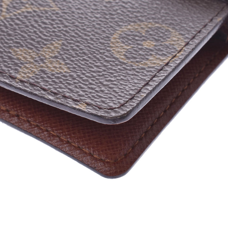 LOUIS VUITTON ルイヴィトン モノグラム アジェンダPM ブラウン R20005 ユニセックス モノグラムキャンバス 手帳カバー Aランク 中古 銀蔵
