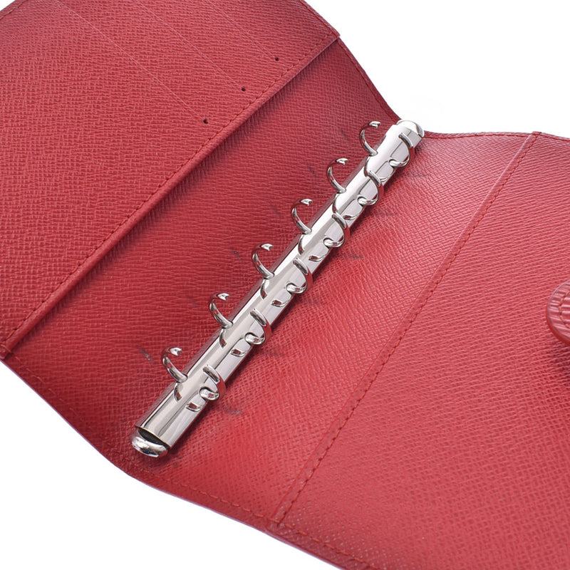 Louis Vuitton 赤 エピレザー 手帳 A5