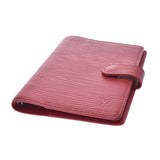 LOUIS VUITTON Epi Agenda PM Red R20057女士Epi皮革笔记本封面B等级二手Ginzo