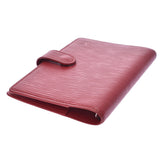 LOUIS VUITTON Epi Agenda PM Red R20057女士Epi皮革笔记本封面B等级二手Ginzo