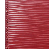 LOUIS VUITTON Epi Agenda PM Red R20057女士Epi皮革笔记本封面B等级二手Ginzo