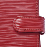 LOUIS VUITTON Epi Agenda PM Red R20057女士Epi皮革笔记本封面B等级二手Ginzo