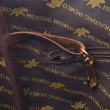 Hunting world Safari today Khaki / tea Unisex Canvas / Leather Tote Bag