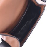 Prada Prada Brown / Black Unisex calf shoulder bag