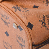 MCM MCM Cognac Brown Unisex Curf Shoulder Bag B Rank Used Silgrin