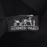 HERMES Hermes Polochon,Mimil,Black,Unisex,Canvas,Leather,Shoulderbag B-Rank,使用银器