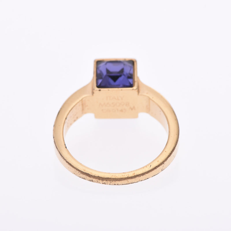 LOUIS VUITTON Berg Gamble Ring M Gold M65098 LV Auth ar9717b Golden Metal  ref.968748 - Joli Closet