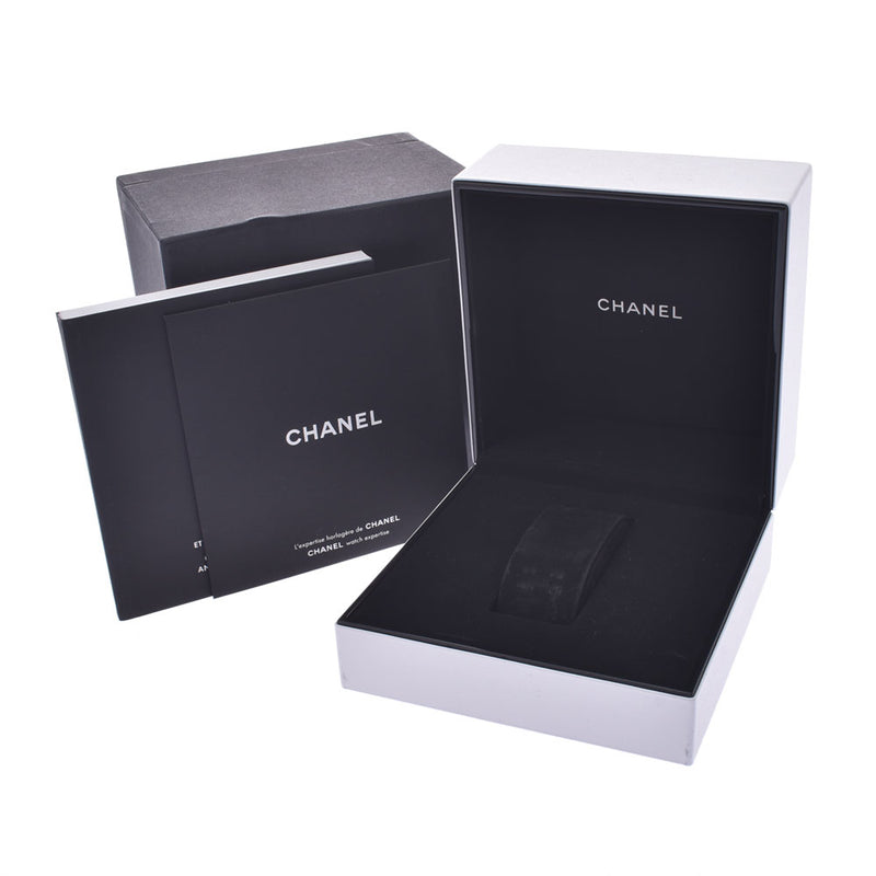 CHANEL Chanel J12 33mm h4861 boys white ceramic/SS watch Quartz mirror Dial A-Rank used silver stock