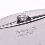 TIFFANY&Co. ティファニー イーストウエスト 36668644 レディース SS/革 腕時計 クオーツ ネイビー文字盤 Aランク 中古 銀蔵