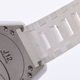 CHANEL シャネル J12 マリーン 38mm H2560 メンズ 白セラミック/ラバー 腕時計 自動巻き 白文字盤 ABランク 中古 銀蔵