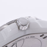 CHANEL J12 Marine 38mm H2560 Men's White Ceramic / Rubber Wrist Watch Automatic White Dial AB Rank Used Ginzo
