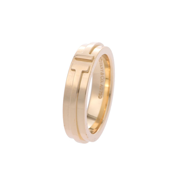 Tiffany & Co. K18Wg White Gold T Two Narrow Diamond Ring 60151252 5.5G  Ladies Size 5.5 | Chairish