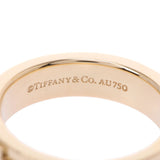 TIFFANY＆Co. Tiffany T两个狭窄的戒指9号女士K18YG戒指/戒指A级二手Ginzo