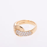 CELINE Celine Diamond 0.88ct: Ruby 0.02ct Ladies K18YG/Diamond/Ruby Rings Ring A-Rank used silver
