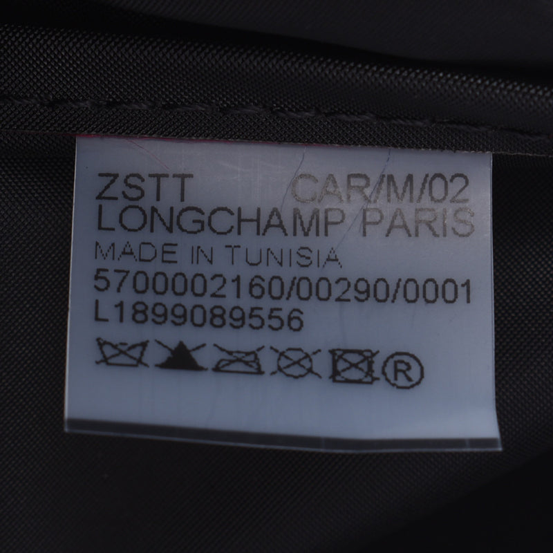 Longchamp Longchamp Le Preage L长海军/棕色金硬件L1899089556女士尼龙/皮革手提袋New Ginzo