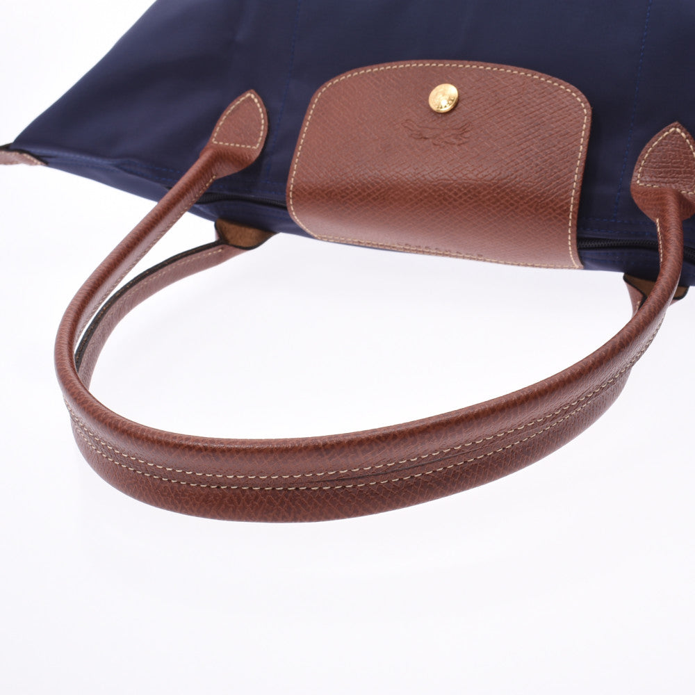 Long chambray l long Navy Tea Gold Hardware ladies tote bag l1899089556 Longchamp