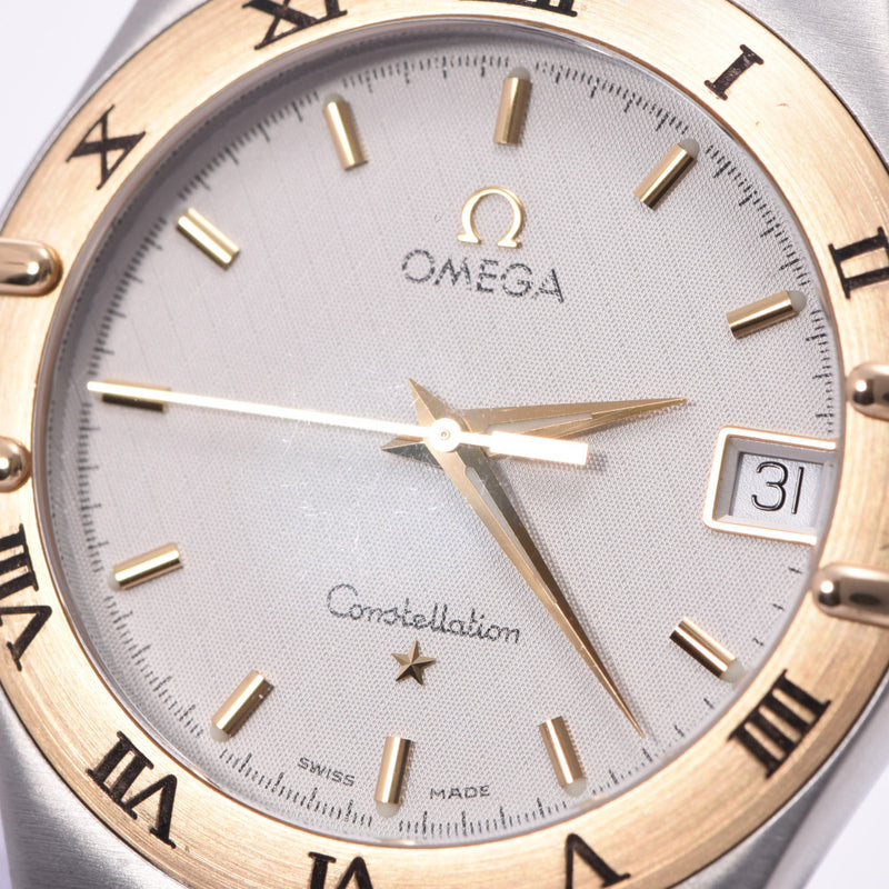 OMEGA オメガ コンステレーション 1312.30 ボーイズ YG/SS 腕時計 クオーツ 白文字盤 ABランク 中古 銀蔵