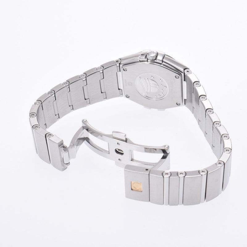 Omega Omega Constellation Brush 123.10.27.60.02.004 Women's SS Watch Quartz White Flights A Rank Used Silgrin