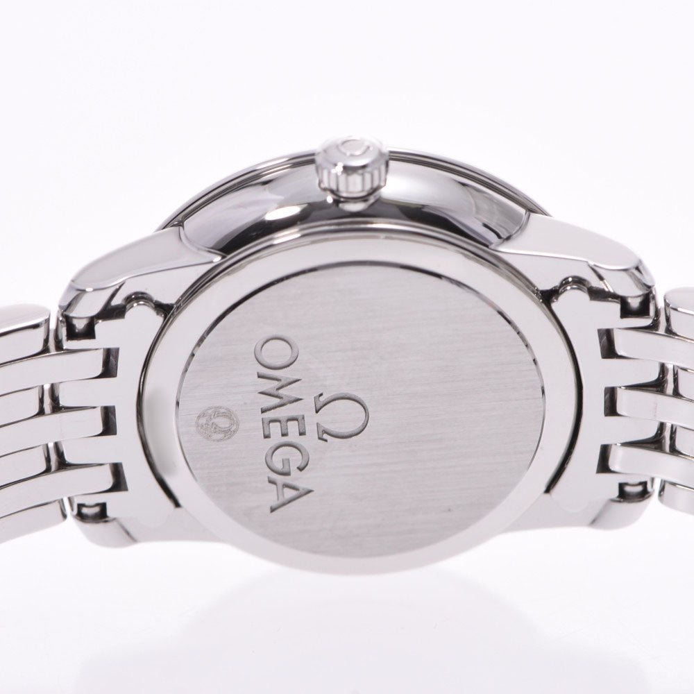 オメガ OMEGA デビル プレステージ 424.10.24.60.01.001 ブラック SS クオーツ レディース 腕時計 OMEGA - オメガ OMEGA デビル プレステージ 424.10.24.60.01.001