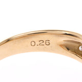 その他 ダイヤ1.509ct VS-1 0.26ct 10号 レディース K18YG リング・指輪 Aランク 中古 銀蔵