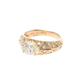 [Financial sales] Other diamond 1.509ct VS-1 0.26ct 10 Ladies K18YG ring, ring A rank used Silgrin